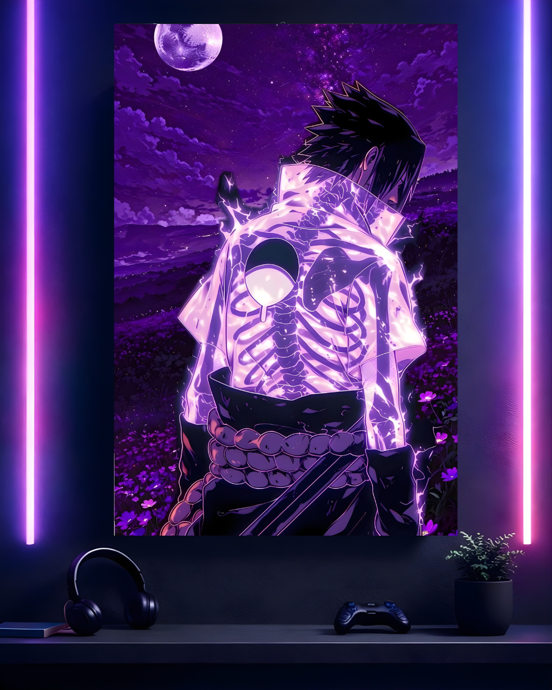 Sasuke Uchiha & The Purple Moon