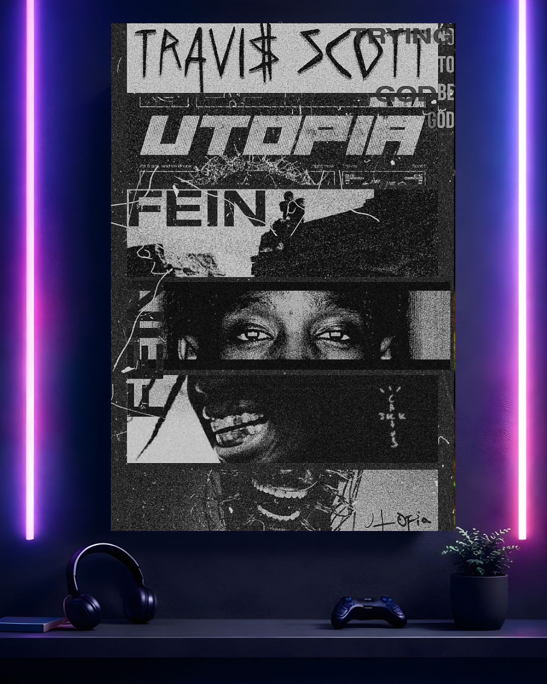 Travis Scott: UTOPIA Brutalist