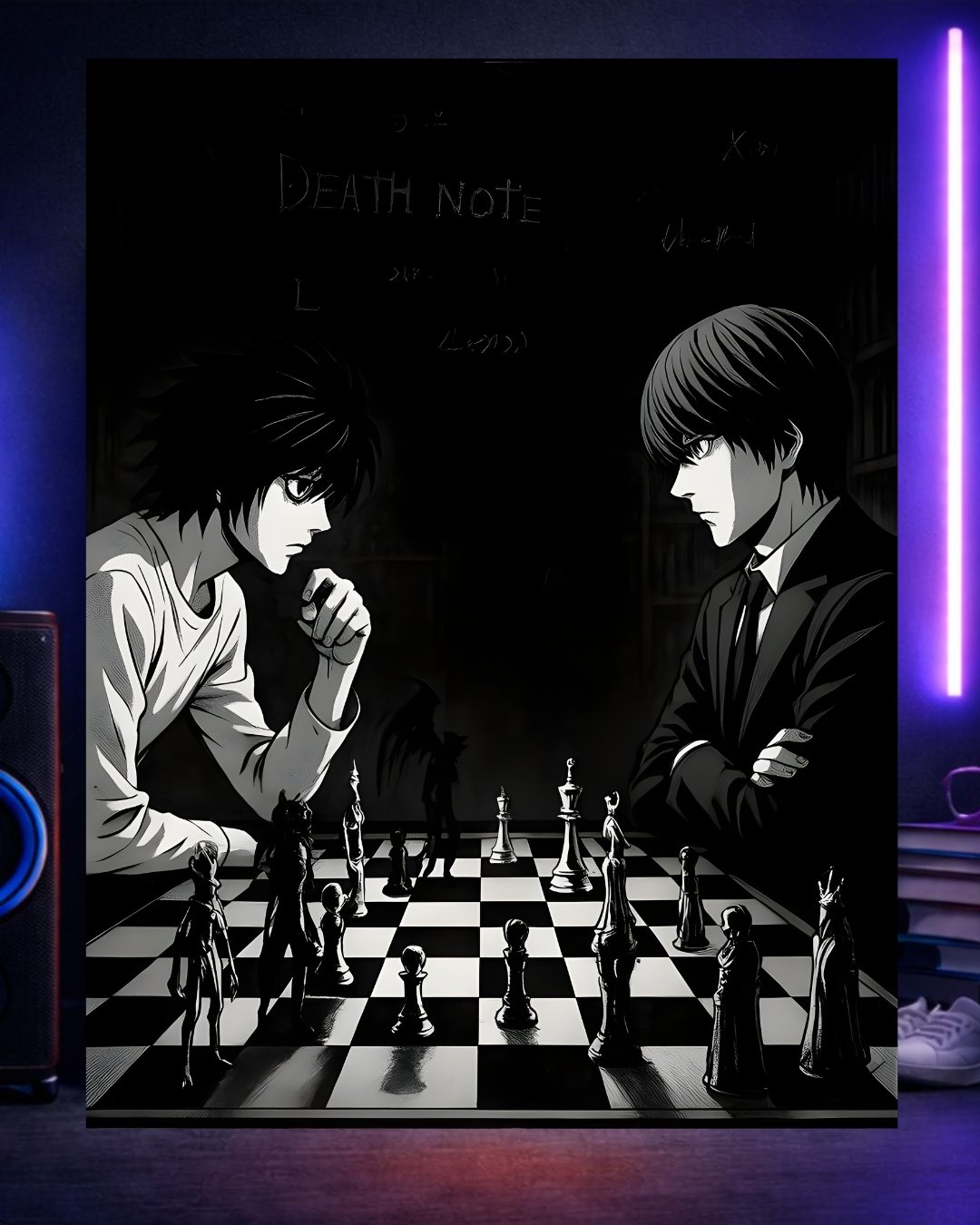 The Ultimate Mind Game: L vs. Light Chess Duel - Image 2