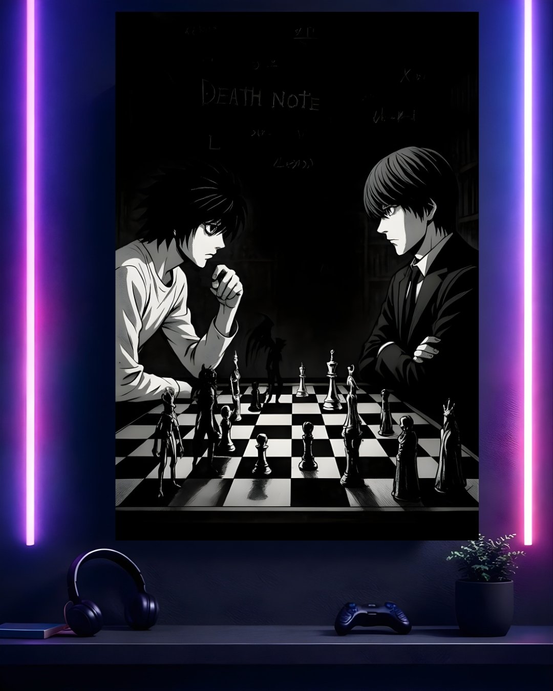 The Ultimate Mind Game: L vs. Light Chess Duel